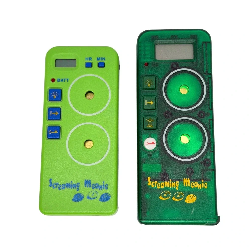 Screaming Meanie Alarm Clock Bundle TZ-120 and 220 Green Heavy Sleeper Timer